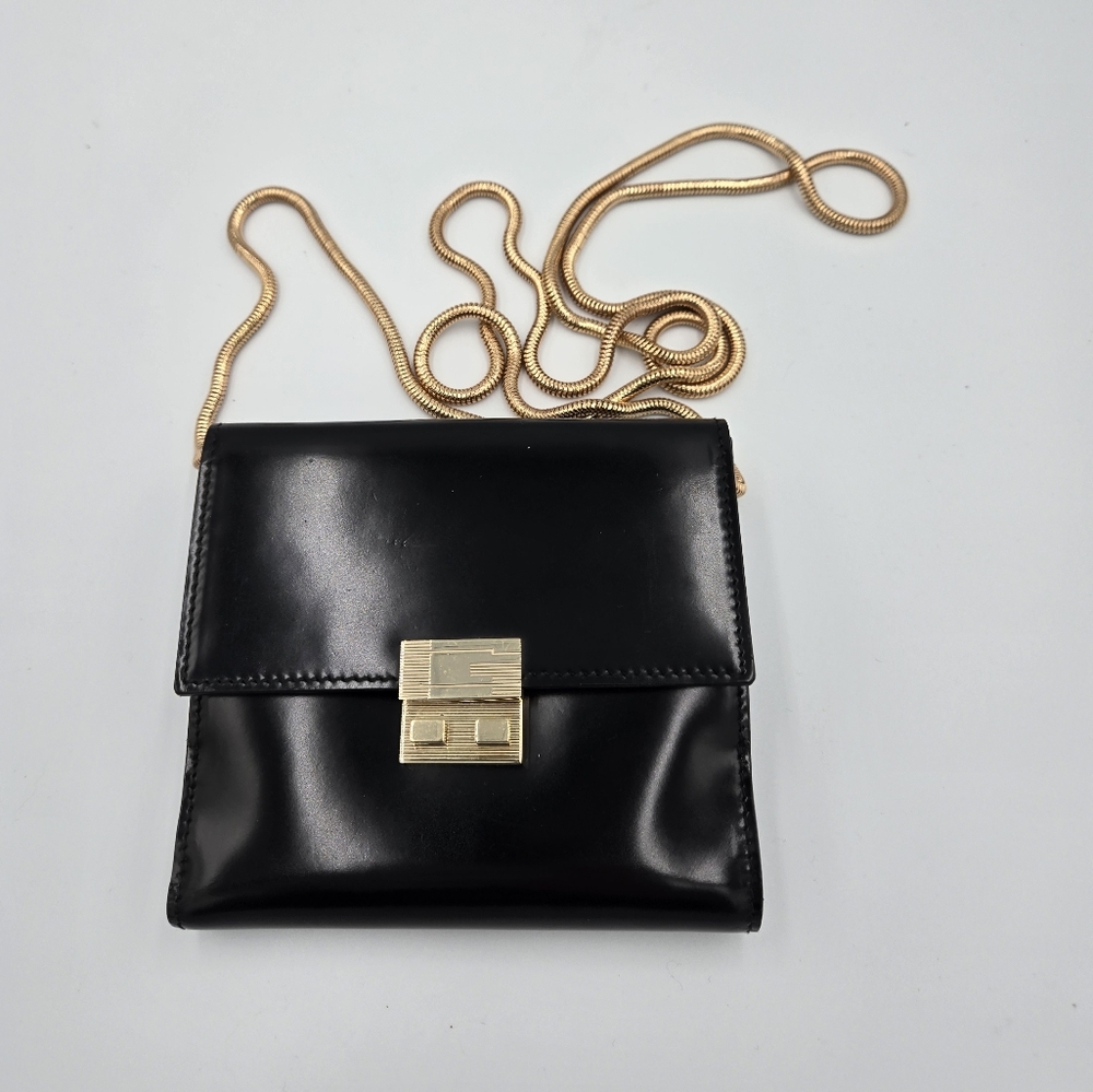 EUC Gucci Patent Leather Wallet With Conversion Kit